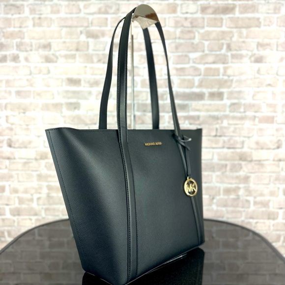 MICHAEL KORS PRATT LARGE MK MONOGRAM TOTE SHOULDER BAG PURSE $498 - Picture 3 of 7